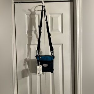 Obey Conditions Side Pouch Teal